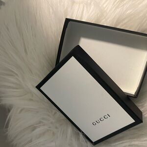 Gucci Empty Accessory Gift Box Storage Decor Luxury Designer